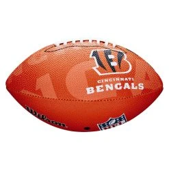 Wilson NFL Junior Cincinnati Bengals Logo Football