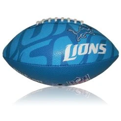 Wilson NFL Junior Detroit Lions Logo Football