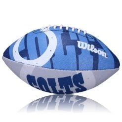 Wilson NFL Junior Indianapolis Colts Logo Football