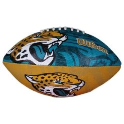 Wilson NFL Junior Jacksonville Jaguars Logo Football