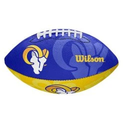 Wilson NFL Junior Los Angeles Rams Logo Football Neues Design