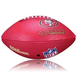 Wilson NFL Junior San Francisco 49ers Logo Football -Nike Shop wilson nfl junior san francisco 49ers logo football2