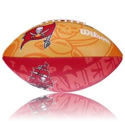 Wilson NFL Junior Tampa Bay Buccaneers Logo Football