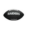 Wilson NFL Las Vegas Raiders Mini Football - Schwarz