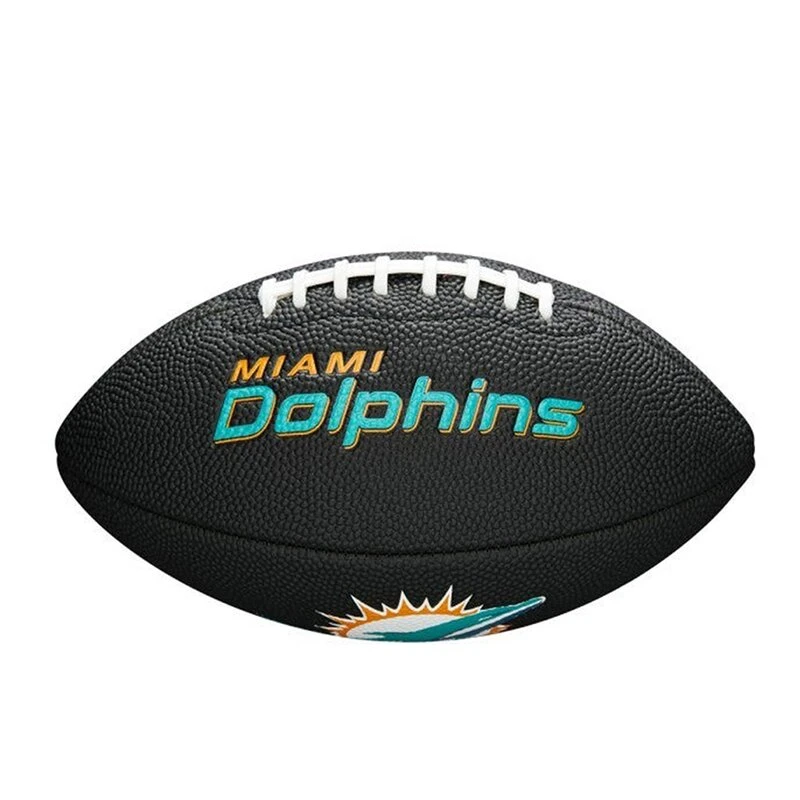 Wilson NFL Miami Dolphins Mini Football - Schwarz 1 Wilson NFL Miami Dolphins Mini Football - Schwarz