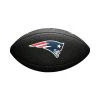 Wilson NFL New England Patriots Logo Mini Football Schwarz