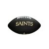 Wilson NFL New Orleans Saints Logo Mini Football - Schwarz