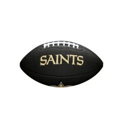 Wilson NFL New Orleans Saints Logo Mini Football - Schwarz