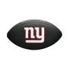 Wilson NFL New York Giants Logo Mini Football Schwarz