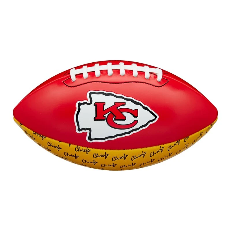 Wilson NFL Peewee Football Team Logo Kansas City Chiefs 1 Wilson NFL Peewee Football Team Logo Kansas City Chiefs