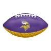 Wilson NFL Peewee Football Team Logo Minnesota Vikings
