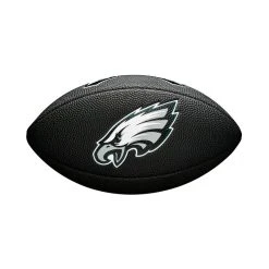 Wilson NFL Philadelphia Eagles Logo Mini Football Schwarz