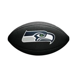 Wilson NFL Seattle Seahawks Logo Mini Football Schwarz
