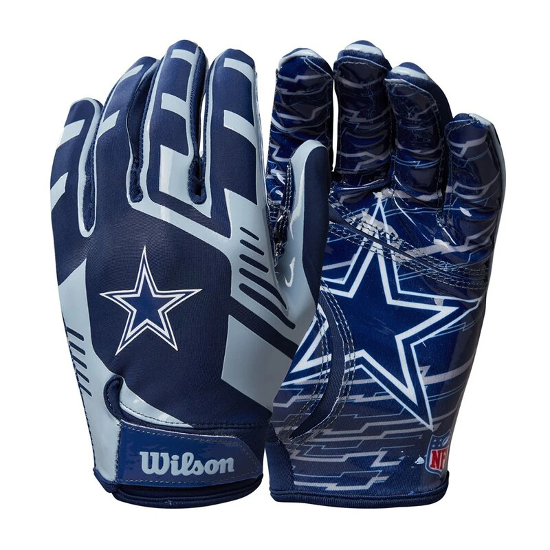 Wilson NFL Stretch Fit Youth Receiver Handschuhe Team Dallas Cowboys 1 Wilson NFL Stretch Fit Youth Receiver Handschuhe Team Dallas Cowboys