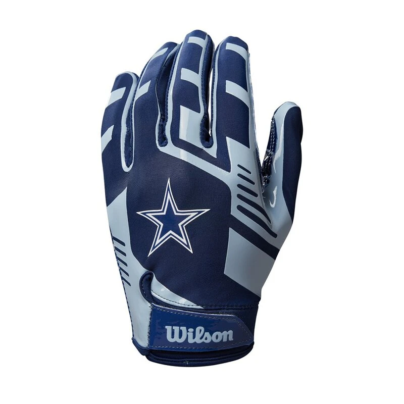 Wilson NFL Stretch Fit Youth Receiver Handschuhe Team Dallas Cowboys 2 Wilson NFL Stretch Fit Youth Receiver Handschuhe Team Dallas Cowboys – Bild 2