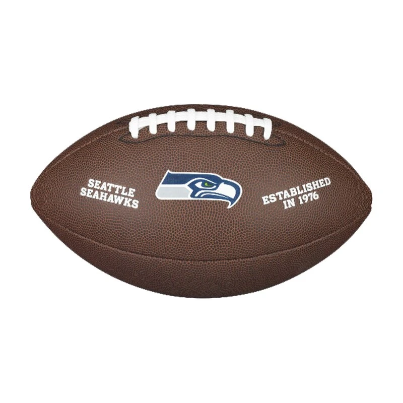 Wilson NFL Team Logo Composite Football Seattle Seahawks 1 Wilson NFL Team Logo Composite Football Seattle Seahawks
