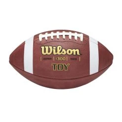 Wilson TDY Youth Leder Football, Jugend Und Frauen Spielball, Game Ball