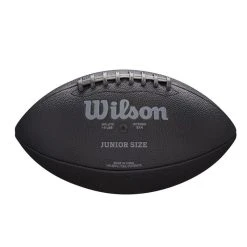 Wilson WTF1847 NFL Jet Black Composite Football Junior Size, Größe 7 - Schwarz