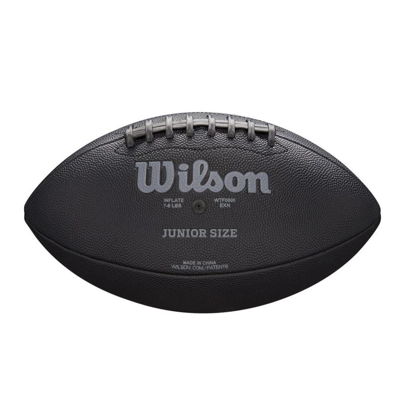 Wilson WTF1847 NFL Jet Black Composite Football Junior Size, Größe 7 - Schwarz 1 Wilson WTF1847 NFL Jet Black Composite Football Junior Size, Größe 7 - Schwarz